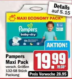 HIT Pampers Maxi Pack Angebot