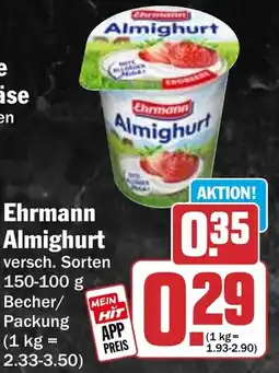 HIT Ehrmann Almighurt Angebot