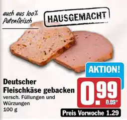 HIT Deutscher Fleischkäse gebacken Angebot