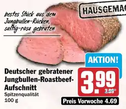 HIT Deutscher gebratener Jungbullen-Roastbeef-Aufschnitt Angebot