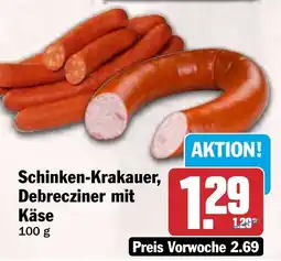 HIT Schinken-Krakauer, Debrecziner mit Käse Angebot