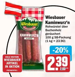 HIT Wiesbauer Kaminwurz'n Angebot
