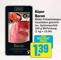 HIT Küper Bacon Angebot