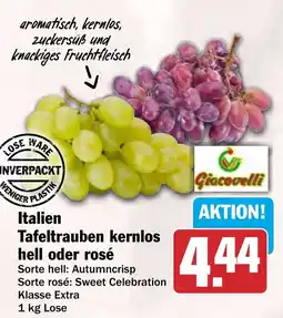 HIT Giacovelli Tafeltrauben kernlos Angebot