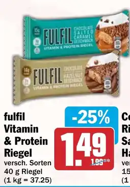 HIT fulfil Vitamin & Protein Riegel Angebot