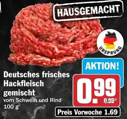 HIT Deutsches frisches Hackfleisch gemischt Angebot