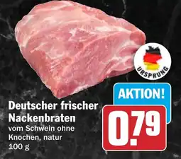 HIT Deutscher frischer Nackenbraten Angebot