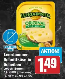 HIT Leerdammer Schnittkäse in Scheiben Angebot