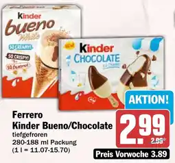 HIT Ferrero Kinder Bueno/Chocolate Angebot