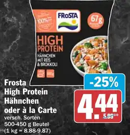 HIT Frosta High Protein Hähnchen Angebot
