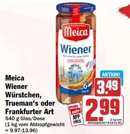 HIT Meica Wiener Würstchen Angebot