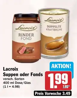 HIT Lacroix Suppen oder Fonds Angebot