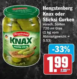 HIT Hengstenberg Knax Angebot