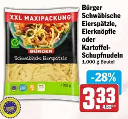 HIT Bürger Schwäbische Eierspätzle Angebot