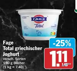 HIT Fage Total griechischer Joghurt Angebot