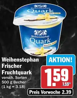 HIT Weihenstephan Frischer Fruchtquark Angebot