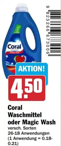 HIT Coral Waschmittel Angebot