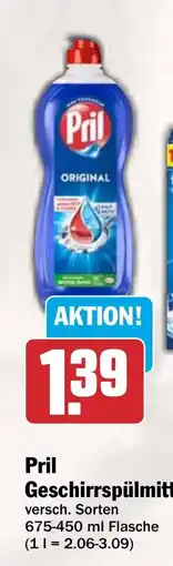 HIT Pril Geschirrspülmittel Angebot