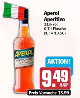 HIT Aperol Aperitivo Angebot