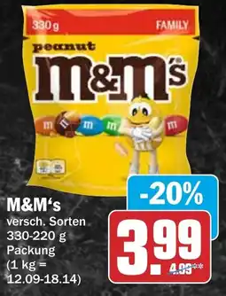 HIT peanut m&m's Angebot