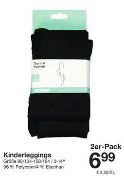 Zeeman Kinderleggings Angebot