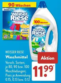 Aldi Süd Weißer Riese Waschmittel Angebot