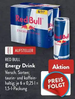 Aldi Süd Red Bull Energy Drink Angebot