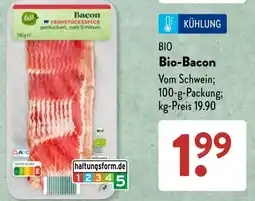 Aldi Süd Bio-Bacon Angebot