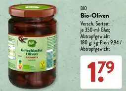 Aldi Süd Bio-Oliven Angebot