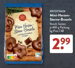 Aldi Süd Wintertraum Mini-Herzen-Sterne-Brezeln Angebot