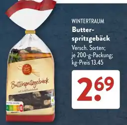 Aldi Süd WINTERTRAUM Butter-spritzgebäck Angebot