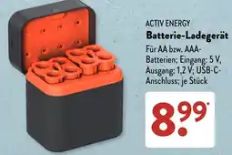 Aldi Süd ACTIV ENERGY Batterie-Ladegerät Angebot