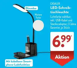 Aldi Süd CASALUX LED-Schreibtischleuchte Angebot
