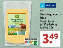 Aldi Süd Bergbauern Jausenkäse Angebot