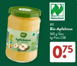 Aldi Süd Naturland Bio-Apfelmus Angebot