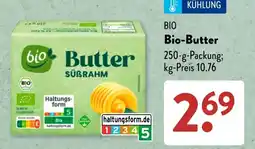 Aldi Süd Bio-Butter Angebot