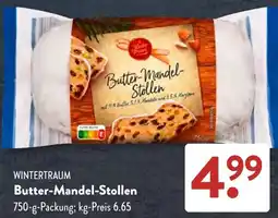 Aldi Süd WINTERTRAUM Butter-Mandel-Stollen Angebot