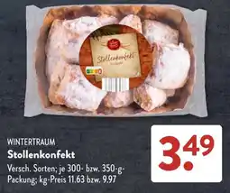 Aldi Süd WINTERTRAUM Stollenkonfekt Angebot