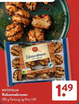 Aldi Süd WINTERTRAUM Kokosmakronen Angebot