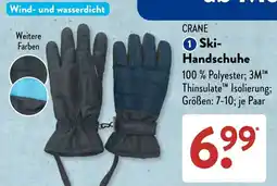 Aldi Süd CRANE Ski-Handschuhe Angebot