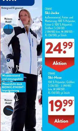 Aldi Süd CRANE Ski-Jacke Angebot