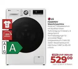 Hirsch und Ille LG Waschmaschine Angebot