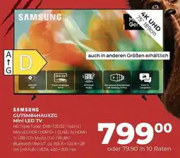 Hirsch und Ille SAMSUNG GU75M84HAUXZG Mini LED TV Angebot