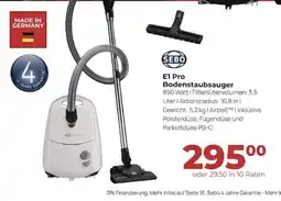 Hirsch und Ille SEBO E1 Pro Bodenstaubsauger Angebot