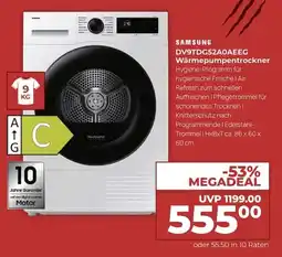 Hirsch und Ille SAMSUNG DV9TDG52A0AEEG Wärmepumpentrockner Angebot