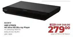 Hirsch und Ille SONY UBP-X700/K 4K Ultra HD Blu-ray Player Angebot