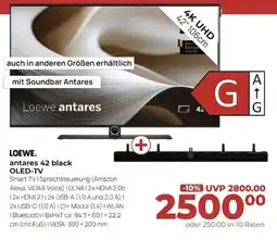 Hirsch und Ille LOEWE. antares 42 black OLED-TV Angebot