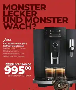 Hirsch und Ille jura E8 Cosmic Black (ED) Kaffeevollautomat Angebot