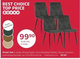 BEST CHOICE TOP PRICE BOXXX Stuhl-Set