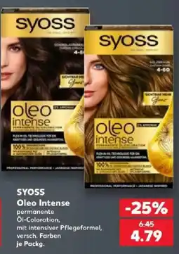 Kaufland SYOSS Oleo Intense Angebot